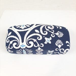 🔥Vera Bradley Hard Clamshell Sunglasses Eye Glasses Case Blue And White Floral